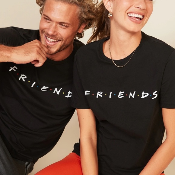 OLD NAVY FRIENDS Graphic T-Shirt Short Sleeves Unisex Size Small - Picture 7 of 7